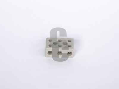 Нови предложения Лустер клема порцелан тройна - 6кв.                                                                                                                                                                                                                                                                         